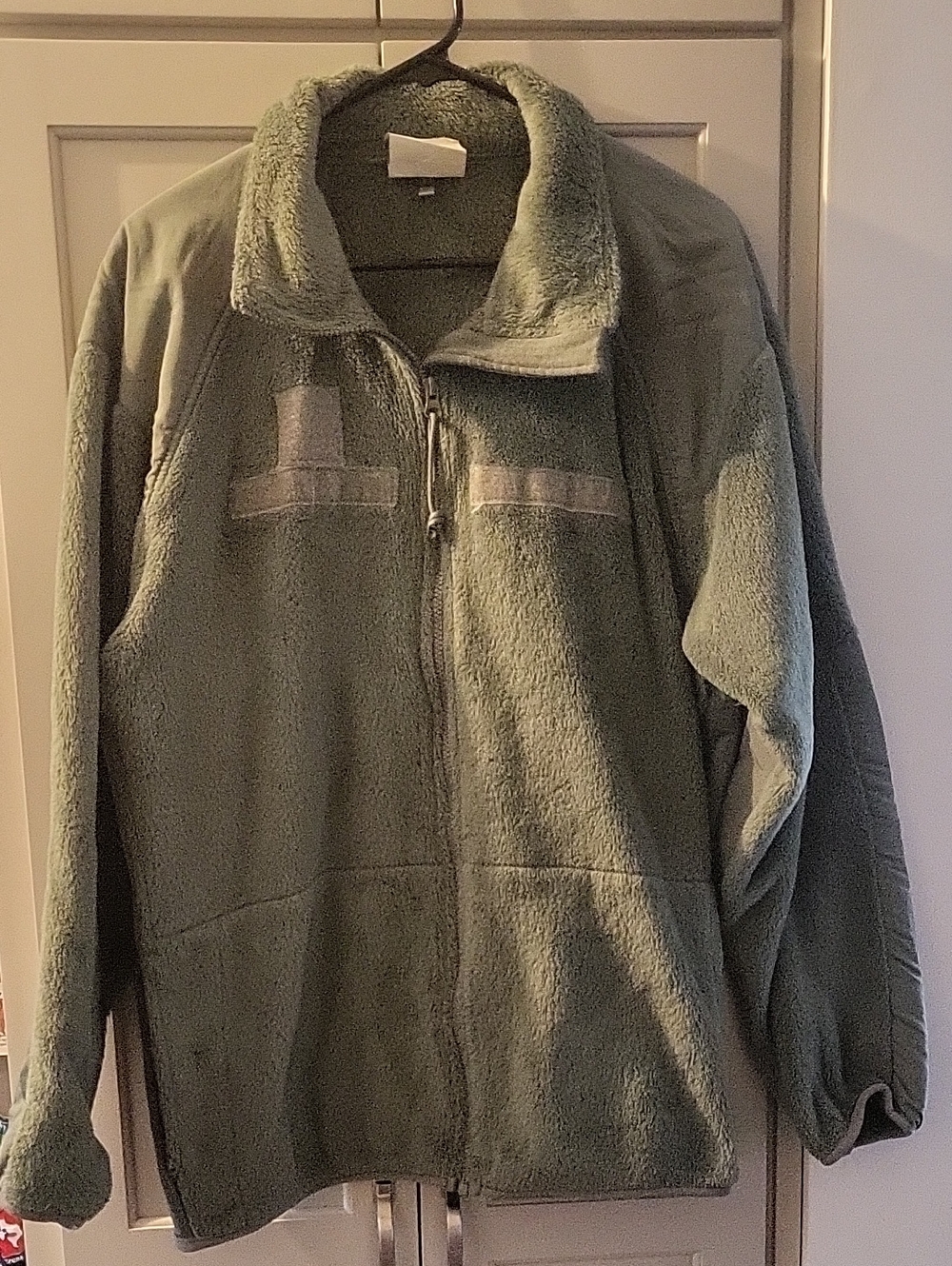 Air Force Gray/Green Full-Zip Fleece Jacket
